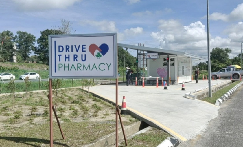 Kawasan FPL yang luas memudahkan lalu lintas untuk pesakit mengambil ubat.