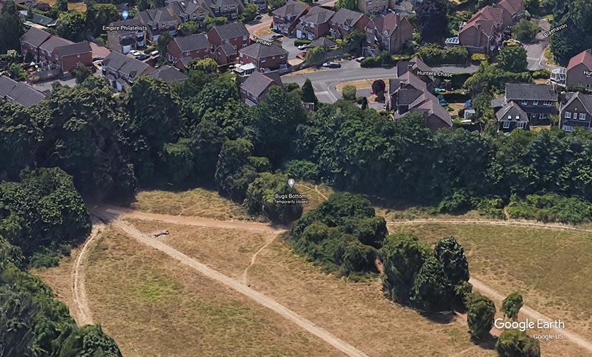 Lokasi kejadian pembunuhan Olly 
