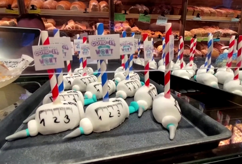 A spoonful of sugar helps the medicine go down at a bakery in the western German town of Dortmund. REUTERSpic