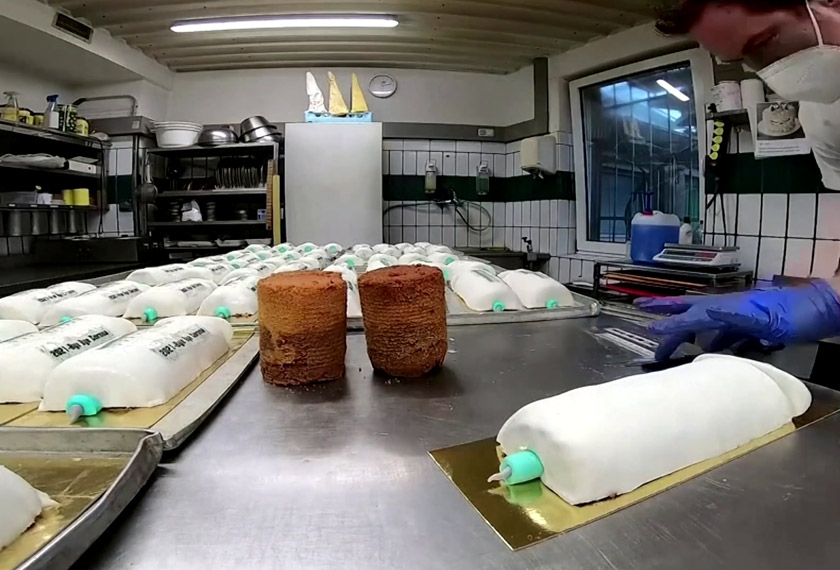 It is not the first time Schuerner's Baking Paradise has sold coronavirus spin-offs. REUTERSpic