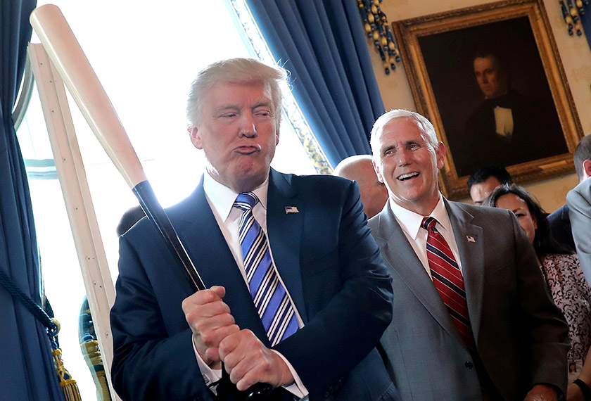 Instead of granting a pardon for himself, Trump could also resign prior to leaving office, handing the mandate to pardon over to Vice President Mike Pence. REUTERS file pic