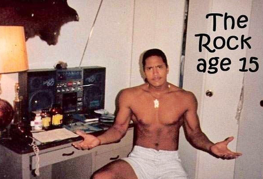 The Rock boleh dianggap sebagai salah seorang ahli gusti paling berjaya dalam sejarah WWF. - Foto ihsan Instagram The Rock