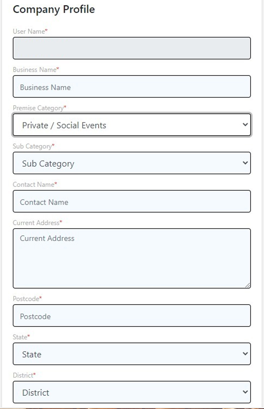 Isikan butiran-butiran selanjutnya dan klik hantar setelah selesai. 