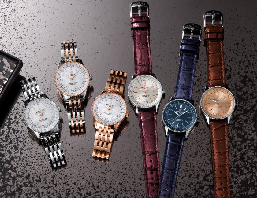 Navitimer Automatic 35 dibangunkan bersama kronometer Breitling kaliber 17, yang menerima pengiktirafan Institut Pengujian Kronometer Rasmi Switzerland (COSC).