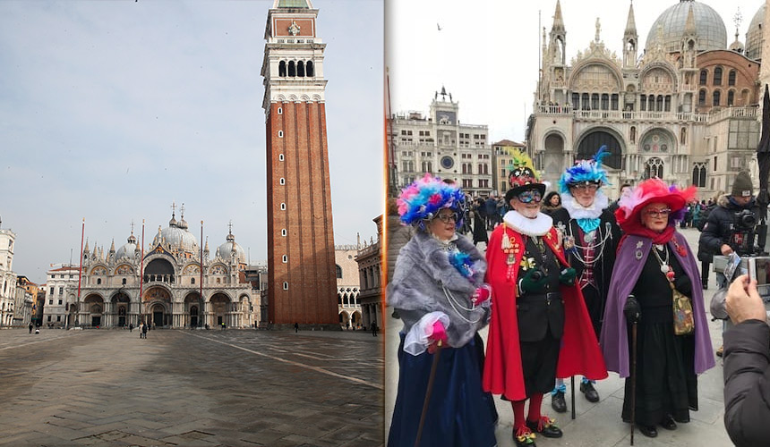 Kebiasaannya, musim karnival dimulakan waktu ini setiap tahun di Venice.