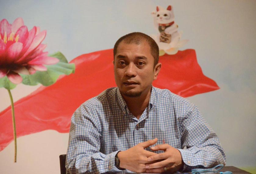 Menurut Nizam Rahmat, karya-karay Kide sentiasa mendapat sambutan kerana artis muda itu mempunyai followersnya sendiri. - Gambar ihsan Segaris Art Center