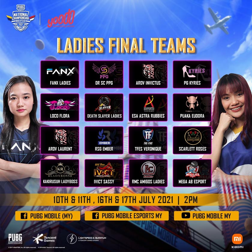 PMNC 2021 Sanhok Zone Finals – Solo/Squad & Ladies Finals