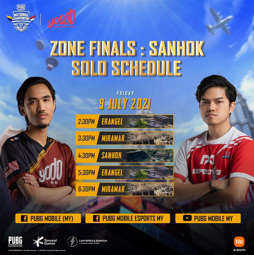 PMNC 2021 Sanhok Zone Finals – Solo/Squad & Ladies Finals
