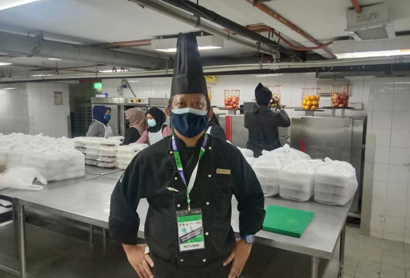 Eksekutif Sous Chef Dapur Prihatin, Hairy Ismail A. Rahman.