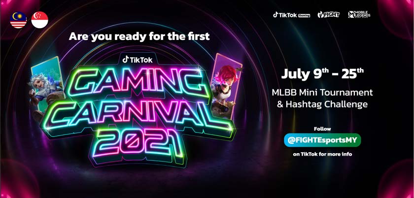 FIGHT Esports TikTok Gaming Carnival 2021