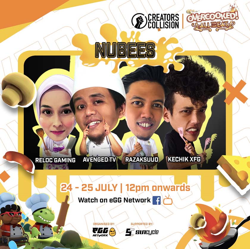 Overcooked! All You Can Eat Tournament on 24-25th July