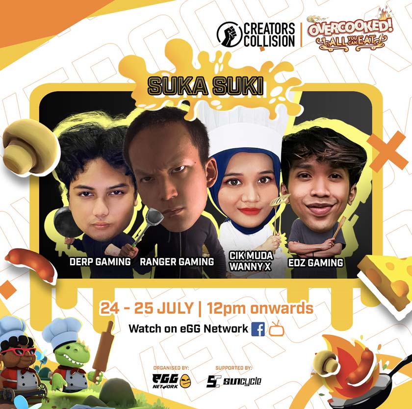 Overcooked! All You Can Eat Tournament on 24-25th July