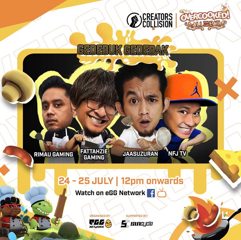 Overcooked! All You Can Eat Tournament on 24-25th July