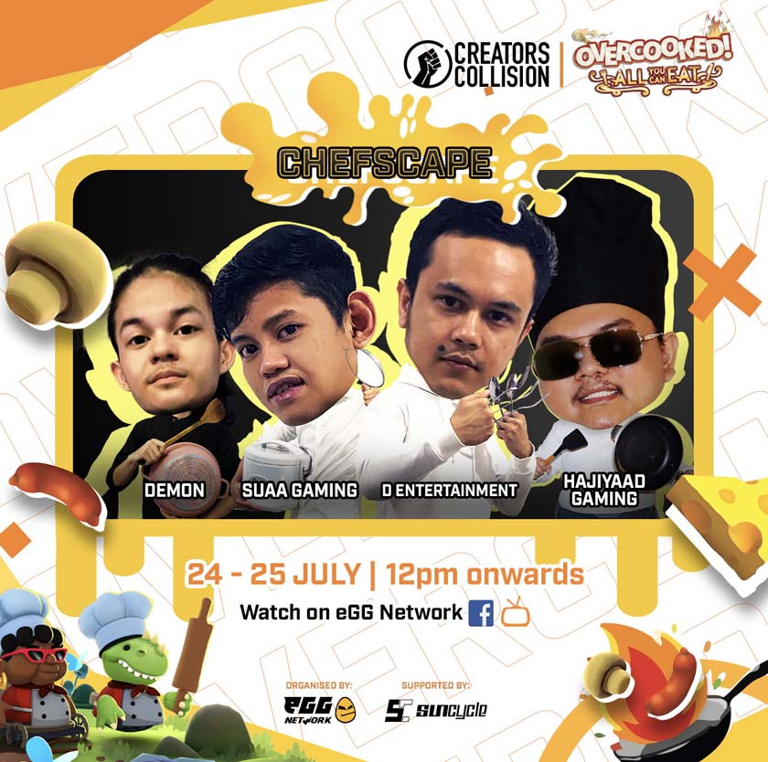 Overcooked! All You Can Eat Tournament on 24-25th July