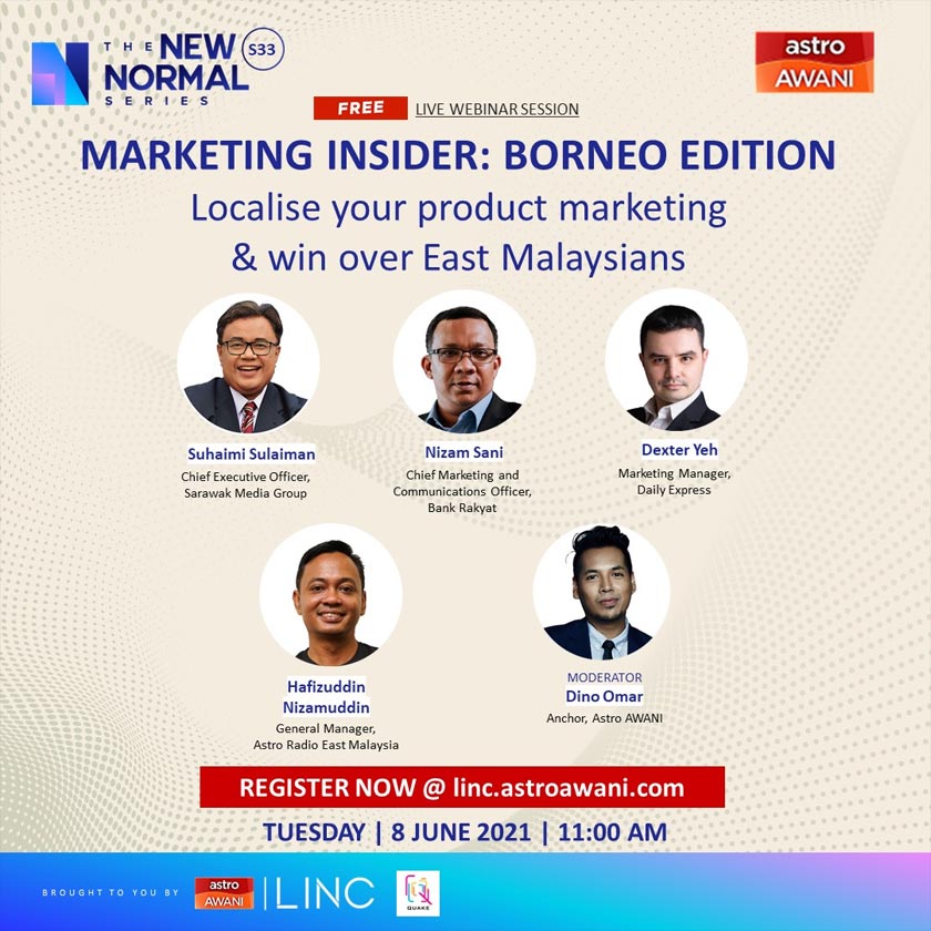 The New Normal Series S33 pada 8 Jun ini, jam 11 pagi.