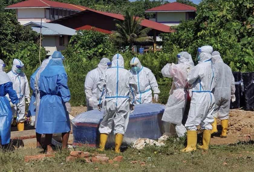 Jantai Masing adik kepada Tan Sri James Jemut Masing meninggal dunia akibat COVID-19.