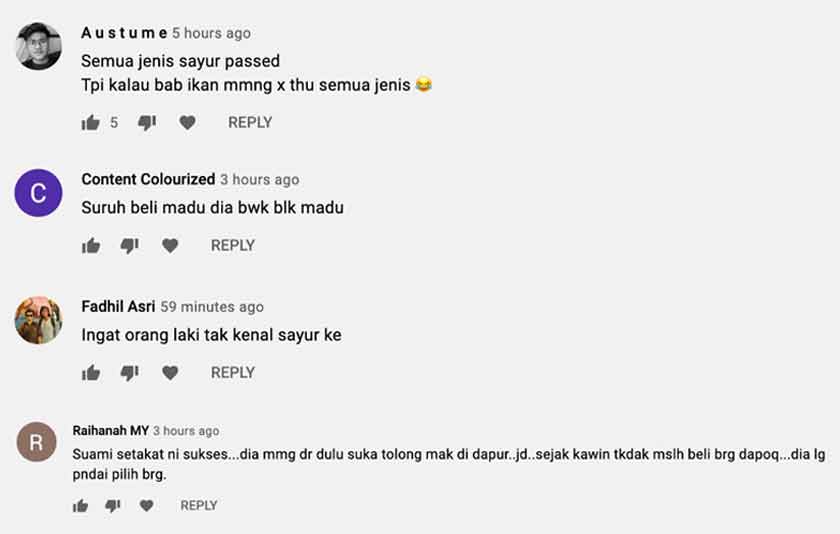 Siapa kata kaum Adam tak pandai pergi pasar