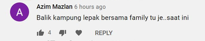 Azim Mazlan juga ingin pulang ke kampung halaman