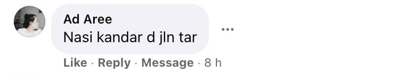 Ad Aree menyatakan Nasi Kandar di Jalan TAR menjadi pilihan tempat makan kegemarannya.