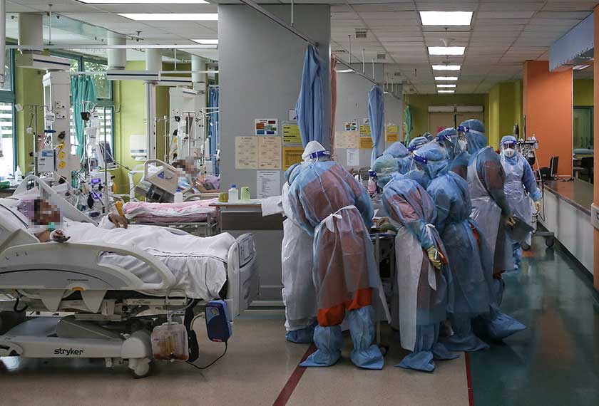 Dr Noor Hisham berkata kapasiti ICU sudah melepasi tahap 104 peratus dan di Hospital Sungai Buloh, boleh dikatakan semua katil dipenuhi pesakit. (Gambar Astro AWANI/SHAHIR OMAR)