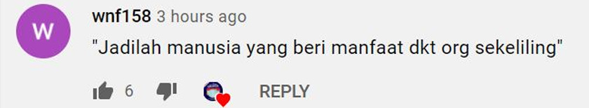 Pesanan ayah menjadi pedoman untuk meneruskan kehidupan