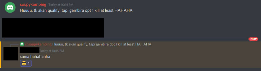 The one time I messaged, I got a reply! Lesson: don’t be so shy, friends can be found in unexpected places - eGG Network