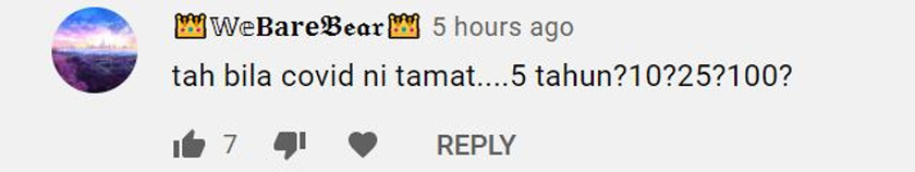 Persoalan mengenai situasi jangkitan COVID-19 terus menjadi tanda tanya