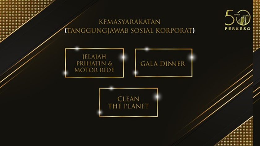 Aktiviti kemasyarakatan - Tanggungjawab sosial korporat (CSR) - Gambar Perkeso