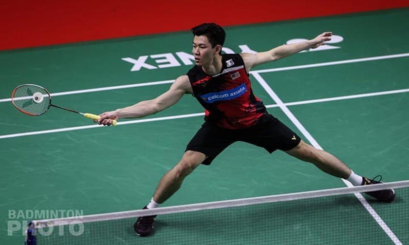 Lee Zii Jia (gambar) kandas di separuh akhir selepas tewas kepada Kunlavut Vitidsarn. - Facebook Badminton Association of Malaysia