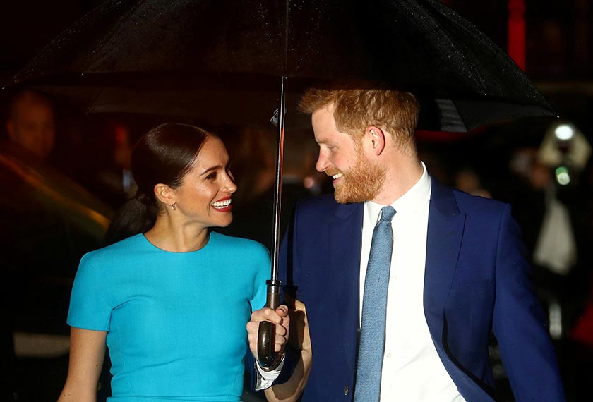 Harry, 37, merupakan cucu kepada pemerintah Britain iaitu Ratu Elizabeth II manakala Meghan ialah seorang bekas pelakon televisyen.