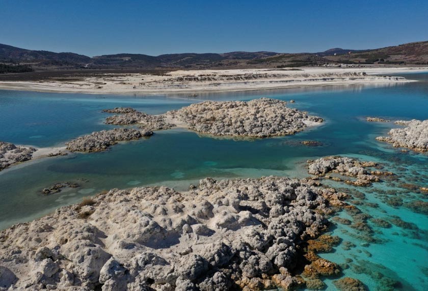 Tasik Salda di Turki. 