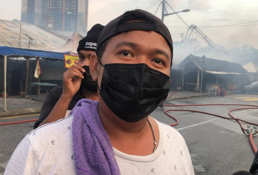 Abdul Rahman berkata kejadian itu berlaku secara mengejut kira-kira jam 5.10 petang.