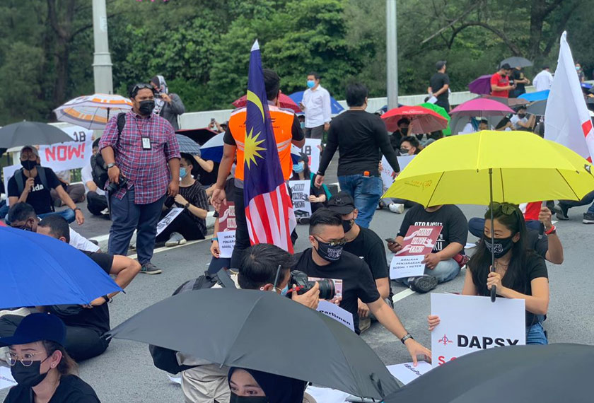 Antara peserta yang hadir pada himpunan tersebut hari ini - Gambar Astro AWANI