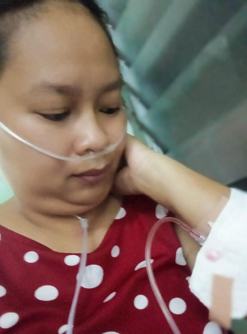 Jenny kini mendapatkan rawatan di Hospital Kapit.