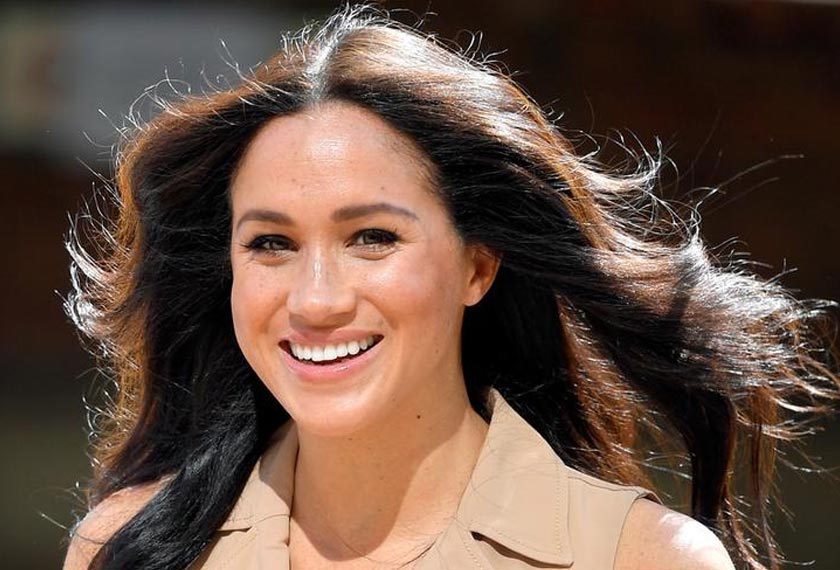 Meghan disifatkan punya simetri wajah hampir sempurna.