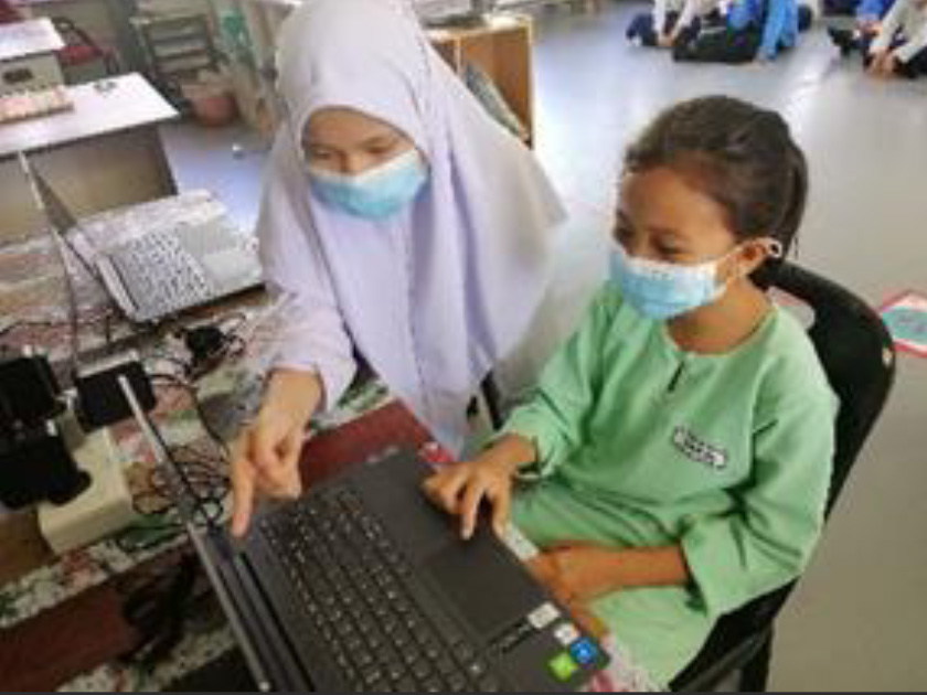 Teachers at SK Malisau intend to make use of the laptops to help students catch up on their studies when they return to classroom. 