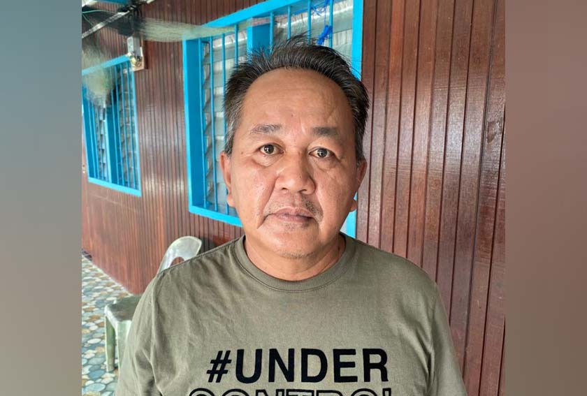 Gambar: Timbalan Tuai Rumah Panjang Richard Engkirik, Kapit, Ajin Mamat.