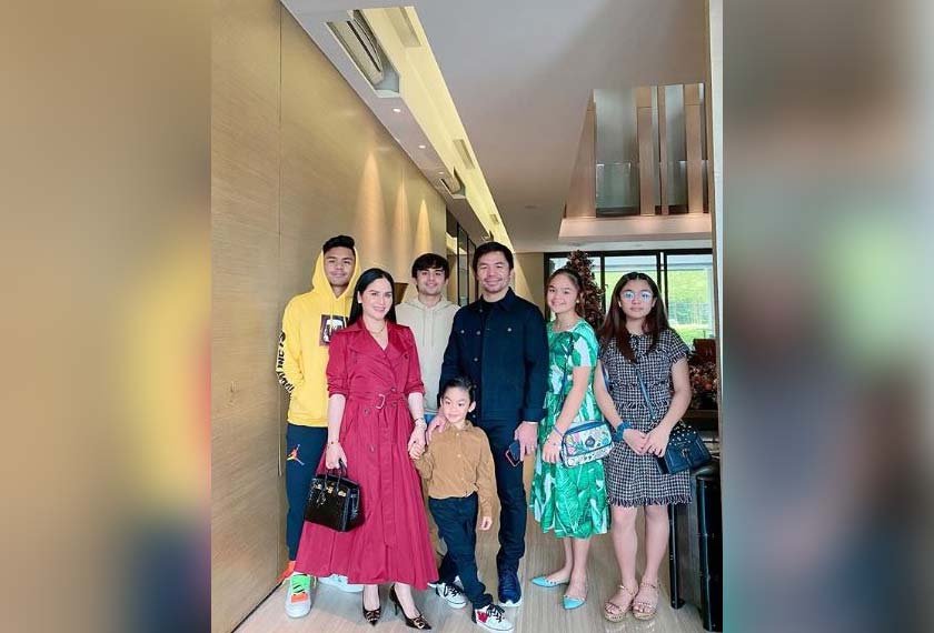 Foto Instagram jinkeepacquiao