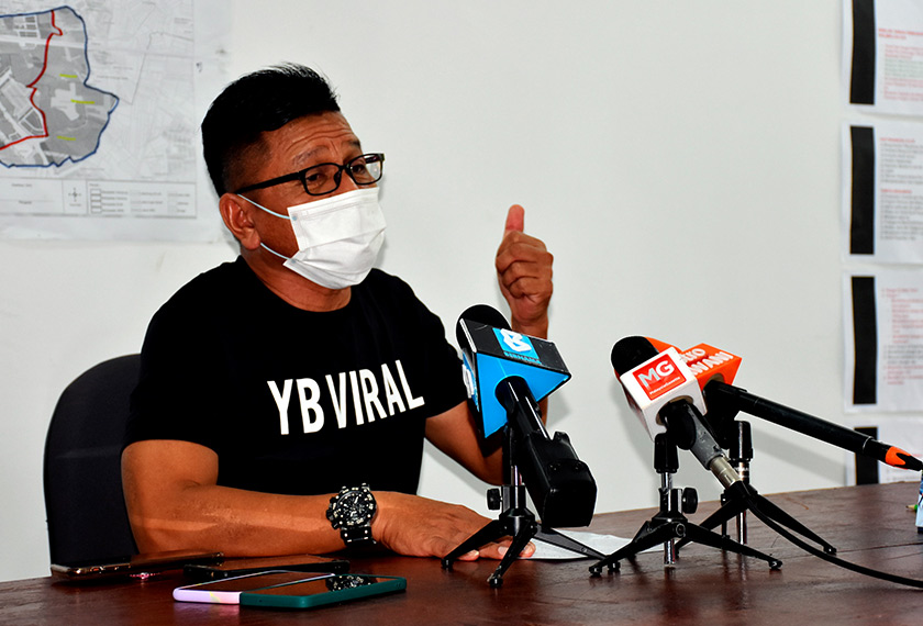 Pada 7 Nov, Norhizam mengumumkan akan mempertahankan kerusi DUN Pengkalan Batu pada satu sidang media. --fotoBERNAMA