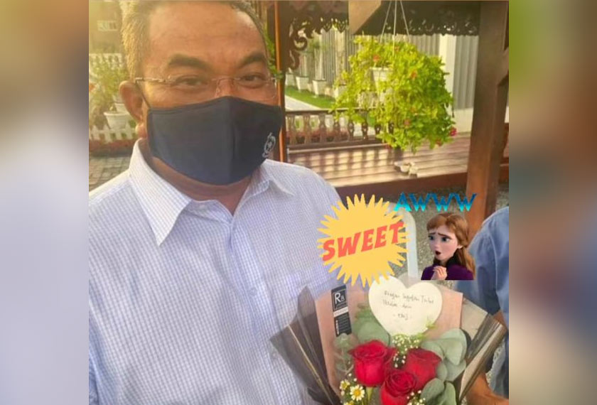 Perkongsian foto dari IG Stories Tunku Ismail.