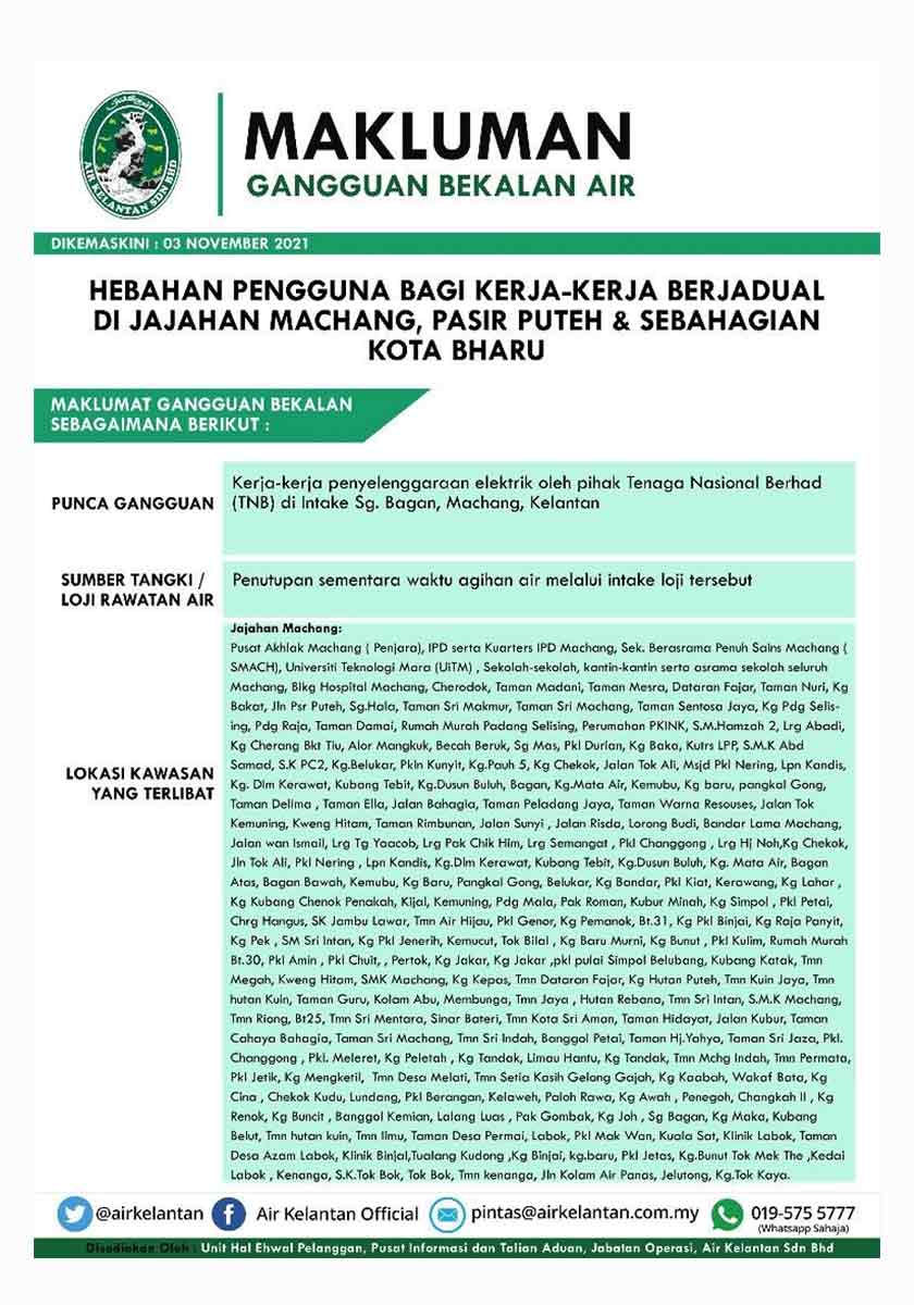 Untuk pertanyaan pengguna boleh menghubungi Pusat Informasi dan Talian Aduan (Pintas) di talian 15777 atau WhatsApp 0195755777 atau muat turun aplikasi MyAKSB untuk maklumat lanjut.