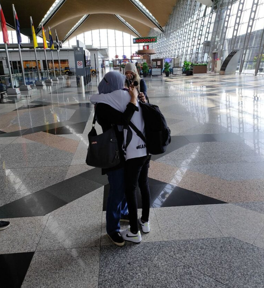 Zaslini berkata sukar untuk melepaskan anak bongsunya itu, namun dia berbangga kerana impian anaknya untuk bermain pada M3 tercapai. - eGGNetwork