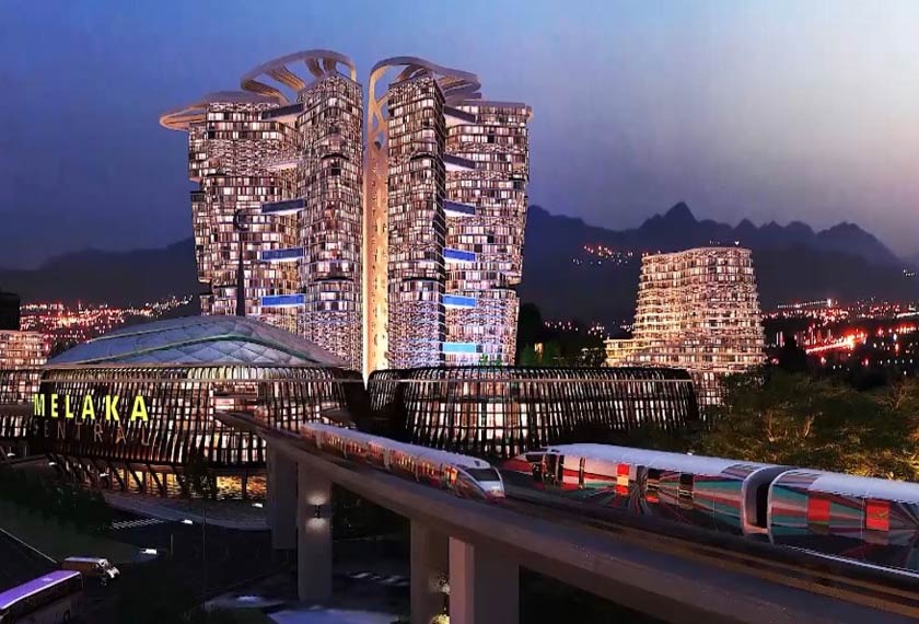Melaka Sentral yang akan baharu itu bakal menjadi pemangkin agenda pembangunan ekonomi negeri tersebut.