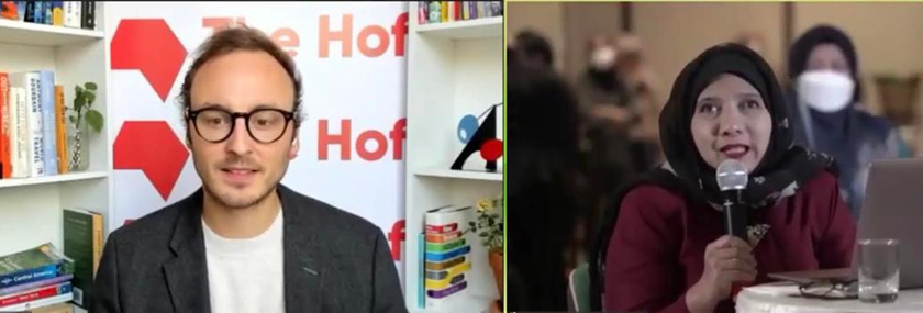 Spellbinding the International Literary World and Frankfurt Book Fair with stories of the malay archipelago on the Hof