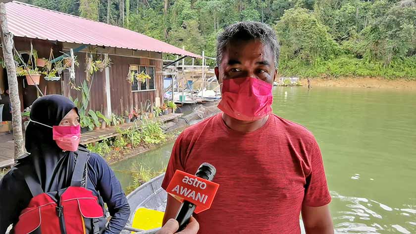 Azmi Mohd Razali, Pengusaha Rumah Rakit. - Foto Astro AWANI