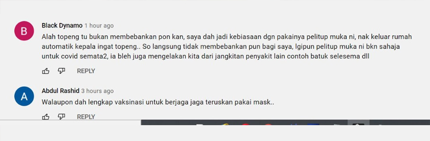 Antara pandangan warganet di laman YouTube Astro AWANI