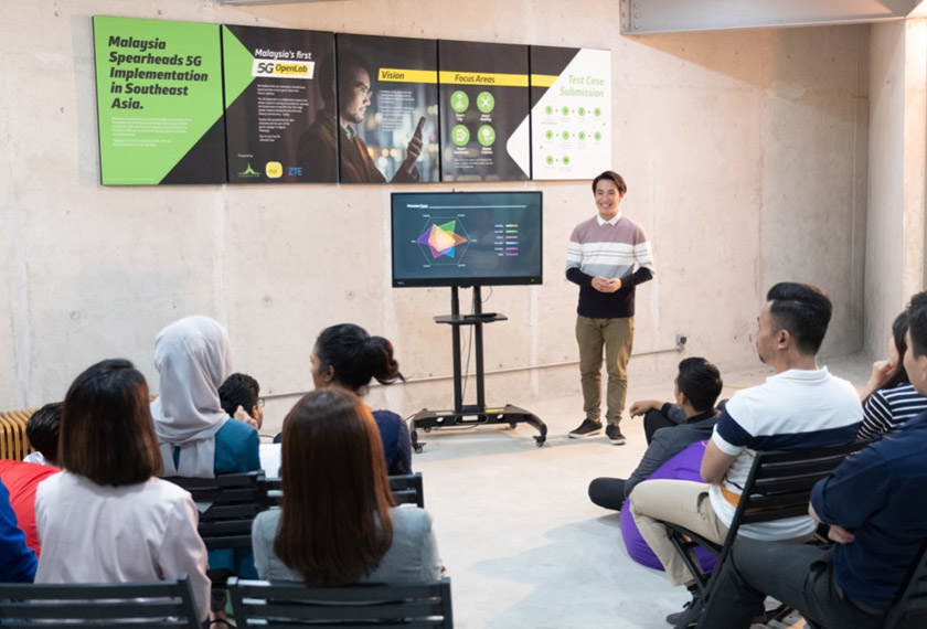Menjadi antara bandar terpilih bagi projek pembangunan teknologi 5G