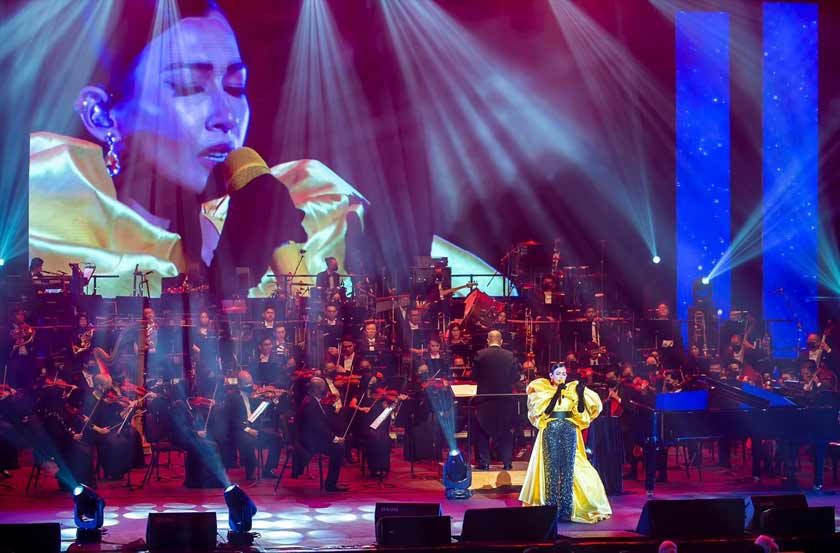 Konsert OSK bersama Misha Omar bermula sekitar jam 8.30 malam. - Foto: Istana Budaya