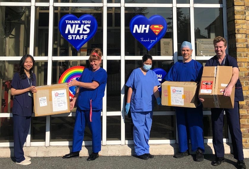 Bantuan PPE diagihkan kepada hospital dan rumah jagaan.- Foto Haliza Hashim/MERCY Malaysia