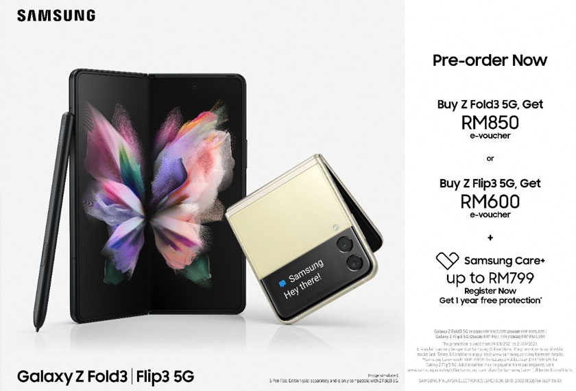 Pra tempahan sekarang bagi kedua-dua model ini dan terima ganjaran eksklusif.